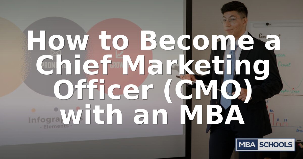 How to Become a CMO with an MBA: Career Path & Guide