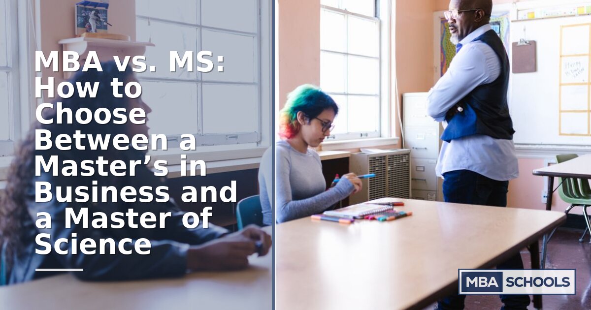 MBA vs. MS Degree: Key Differences & How to Choose (2026)