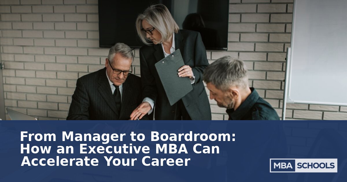 Executive MBA Career Acceleration: Manager to Boardroom Guide