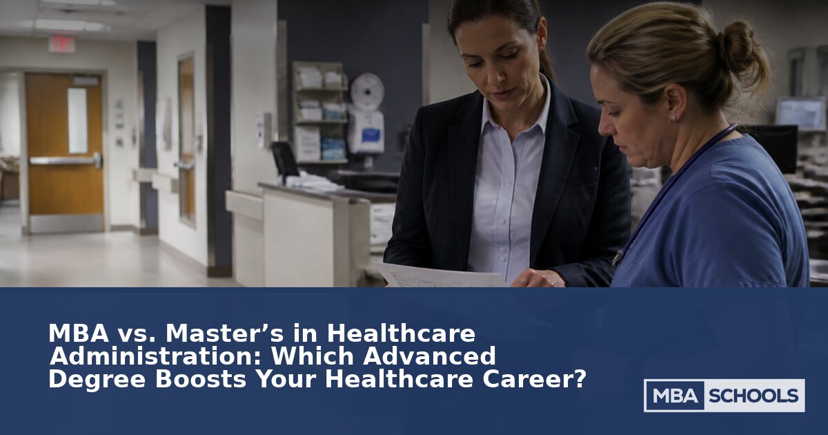 MBA vs MHA: Which Healthcare Degree Fits Your Career?