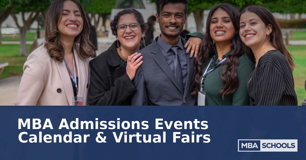 2026–2027 MBA Admissions Events Calendar & Virtual Fairs